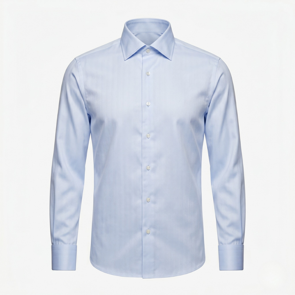 The Savile Herringbone Dress Shirt