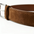 The Knightsbridge Sophisticated Suede Belt