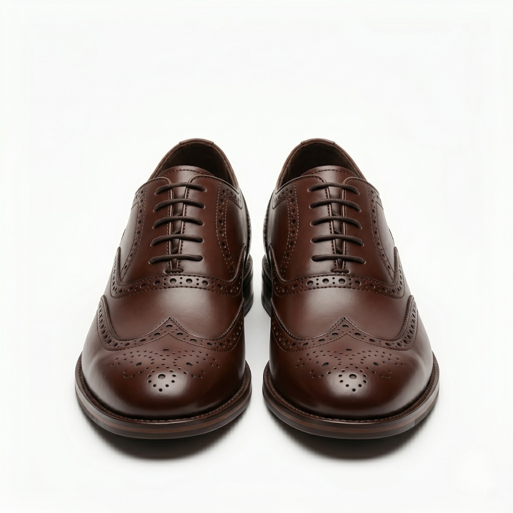 The Oxford Premium Vegan Leather Brogues