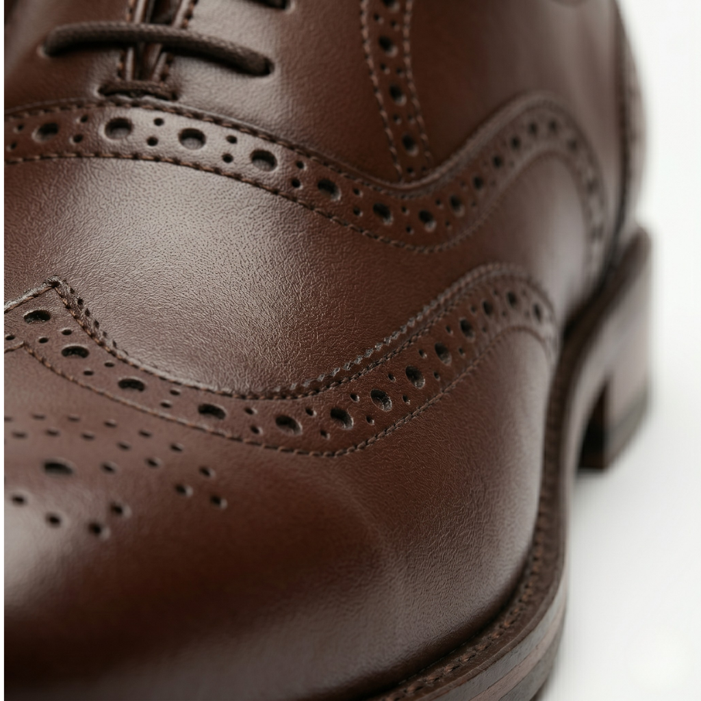The Oxford Premium Vegan Leather Brogues