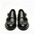 The Regent Synthetic Leather Monk Strap Shoes