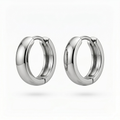 The Richmond Premium Steel Huggie Hoops