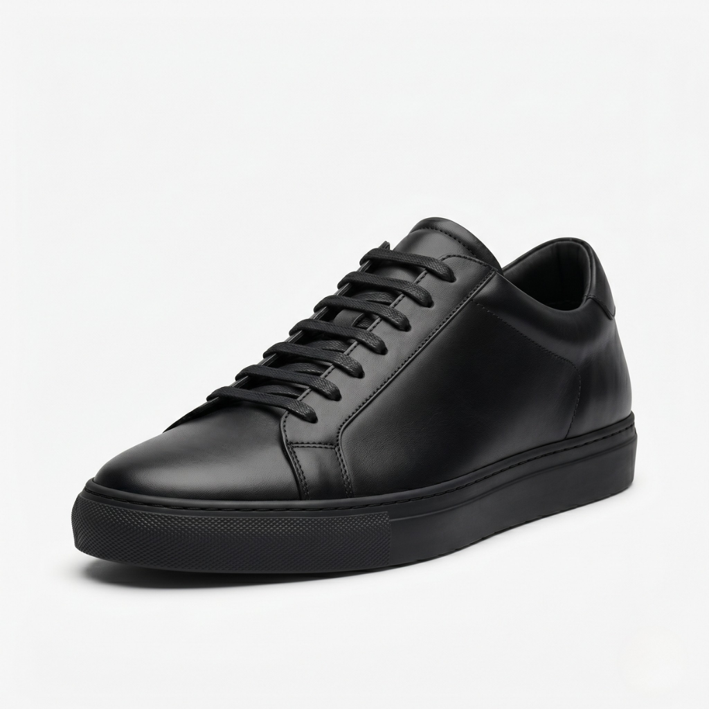 The Mayfair Nappa Leather Trainer