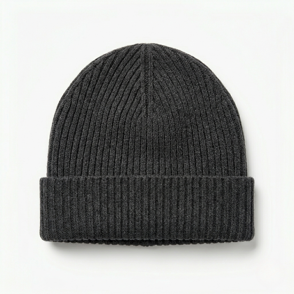 The Belgravia Ribbed Cotton-Cashmere Beanie