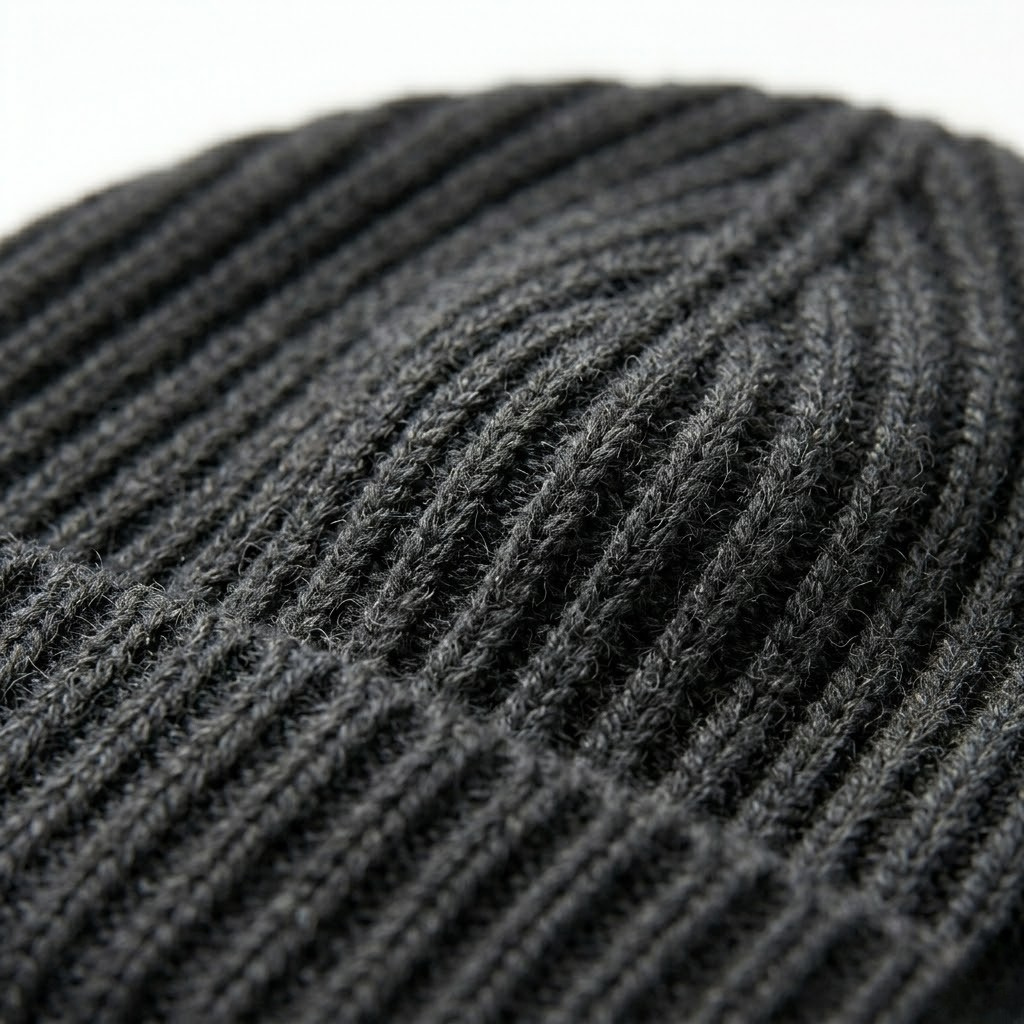 The Belgravia Ribbed Cotton-Cashmere Beanie