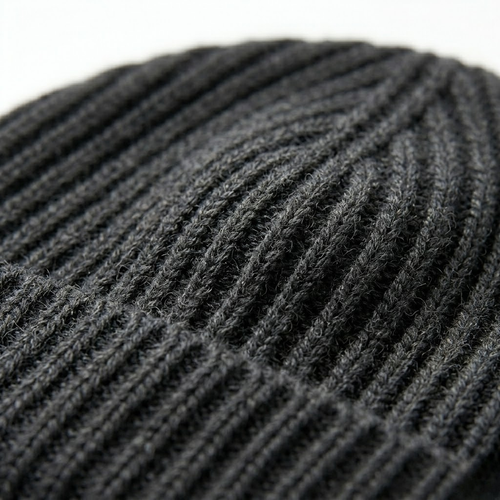 The Belgravia Ribbed Cotton-Cashmere Beanie